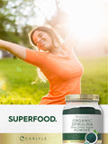 Cucharilla medidora para porciones consistentes de spirulina