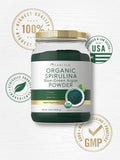 Etiqueta de ingredientes Carlyle spirulina destaca pureza y calidad