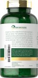 Etiqueta nutricional de Carlyle chlorella-spirulina con información clara