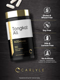 Carlyle Tongkat Ali libre de OGMs para tranquilidad.