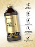 Carlyle Trace Minerals envase destacado libre de gluten y no transgénico