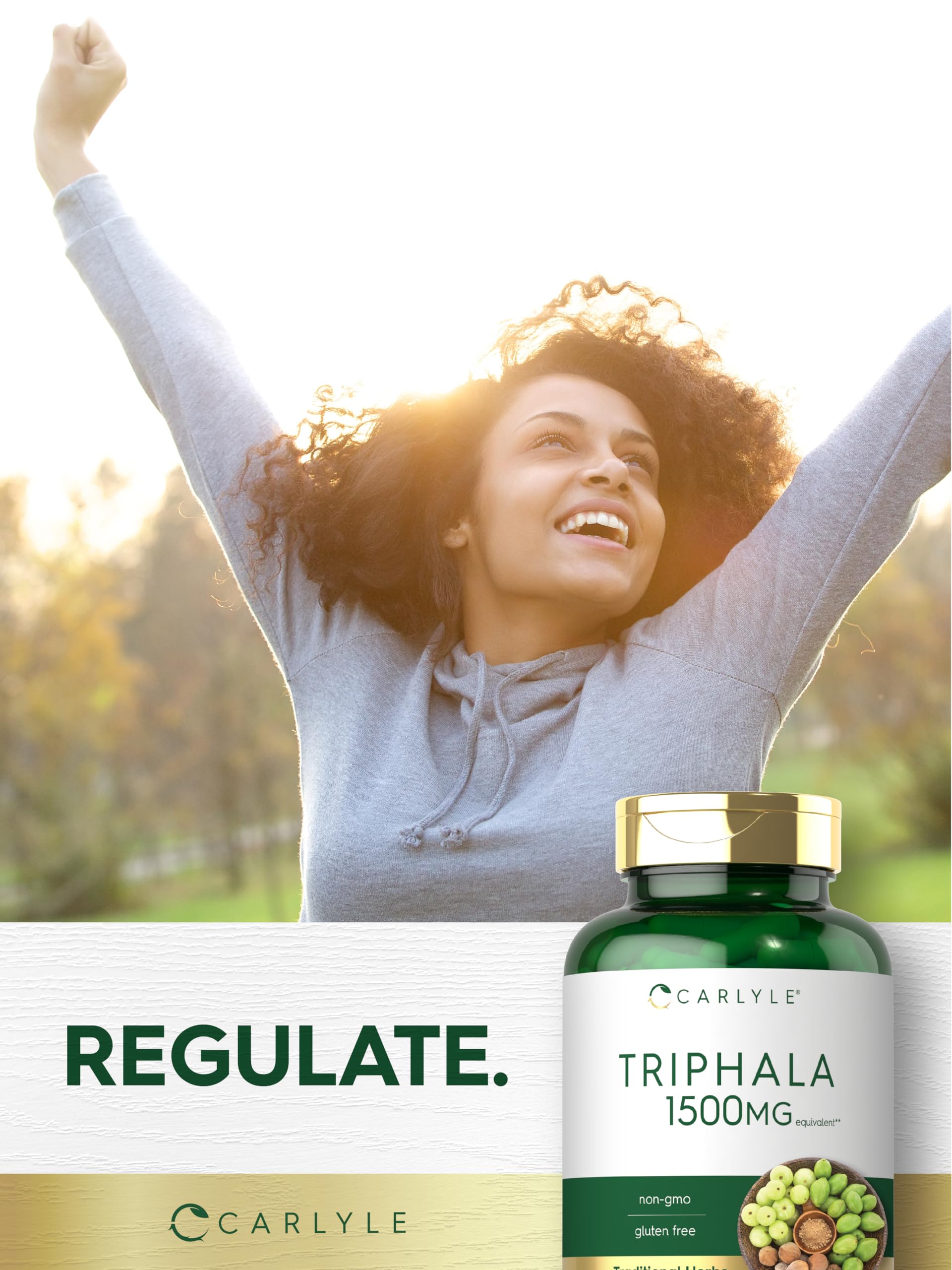 Detalle de la lista de ingredientes de Carlyle Triphala.