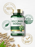 Carlyle TulsiCaps hojas Tulsi, ingrediente natural.