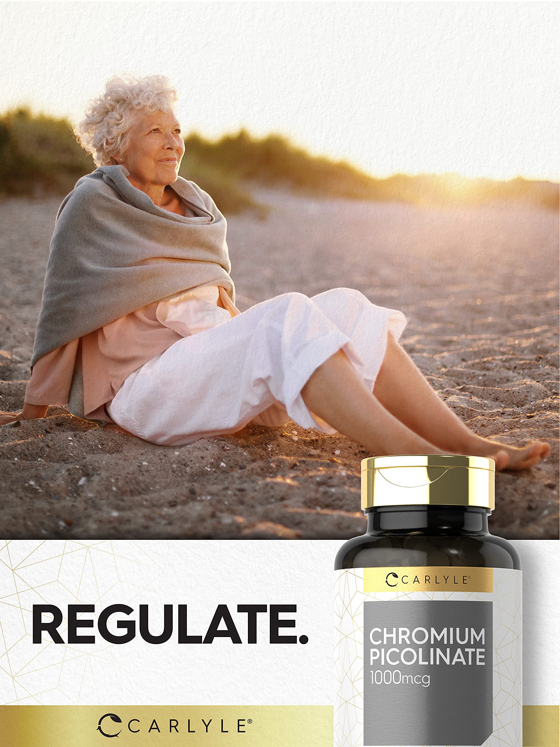 Carlyle Ultra Picolinato de Cromo 1000mcg, producto con control de laboratorio y calidad