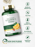 Carlyle Vitamina C 1000mg, libre de gluten y no transgénico.
