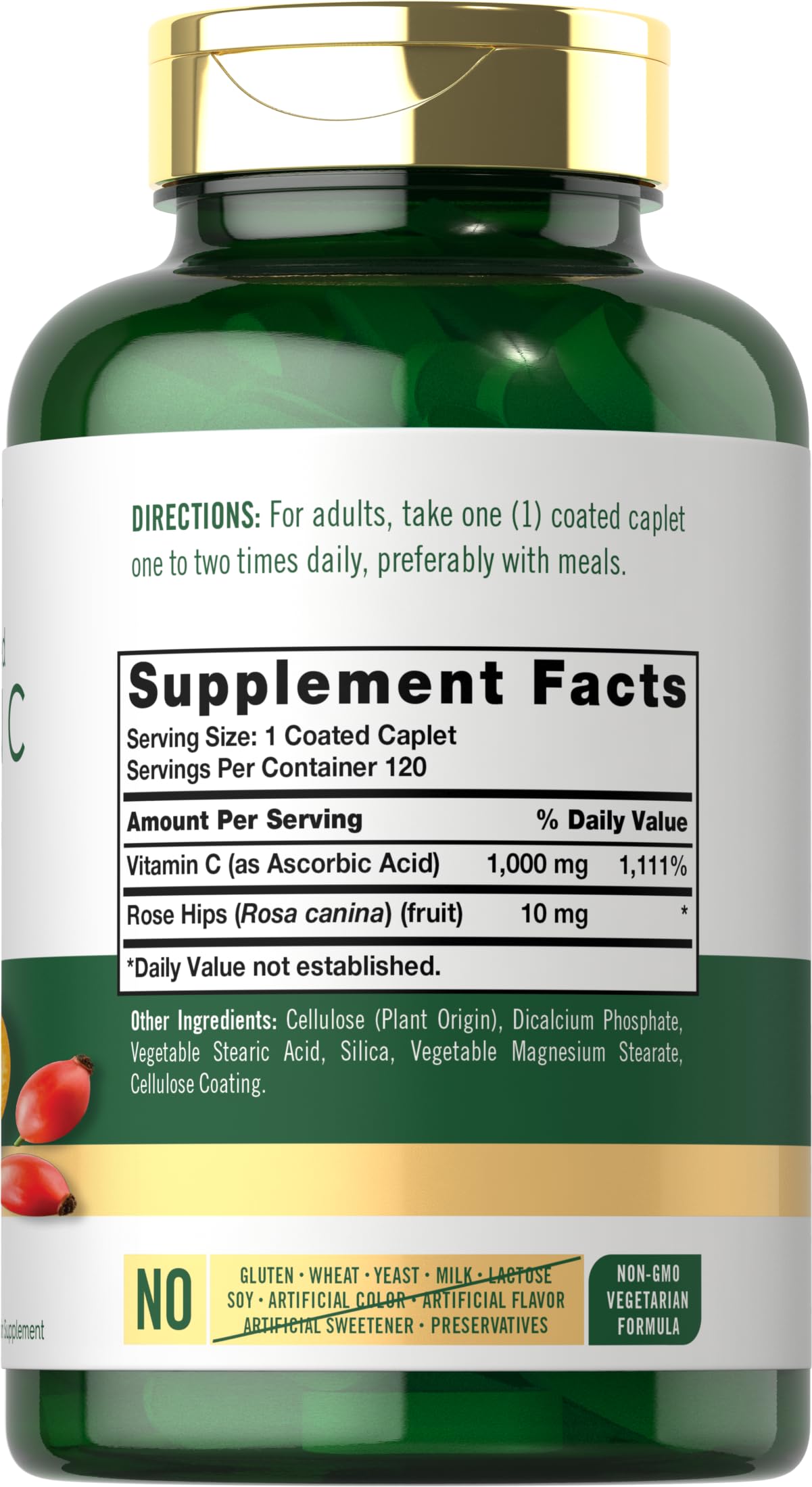 Carlyle Vitamina C 1000mg, toma diaria con liberación controlada.
