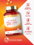 Pruebas de laboratorio respaldan la calidad de Carlyle Vitamina D3 1000 UI.