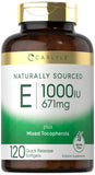 Carlyle Vitamina E 1000 UI en cápsulas blandas para uso diario