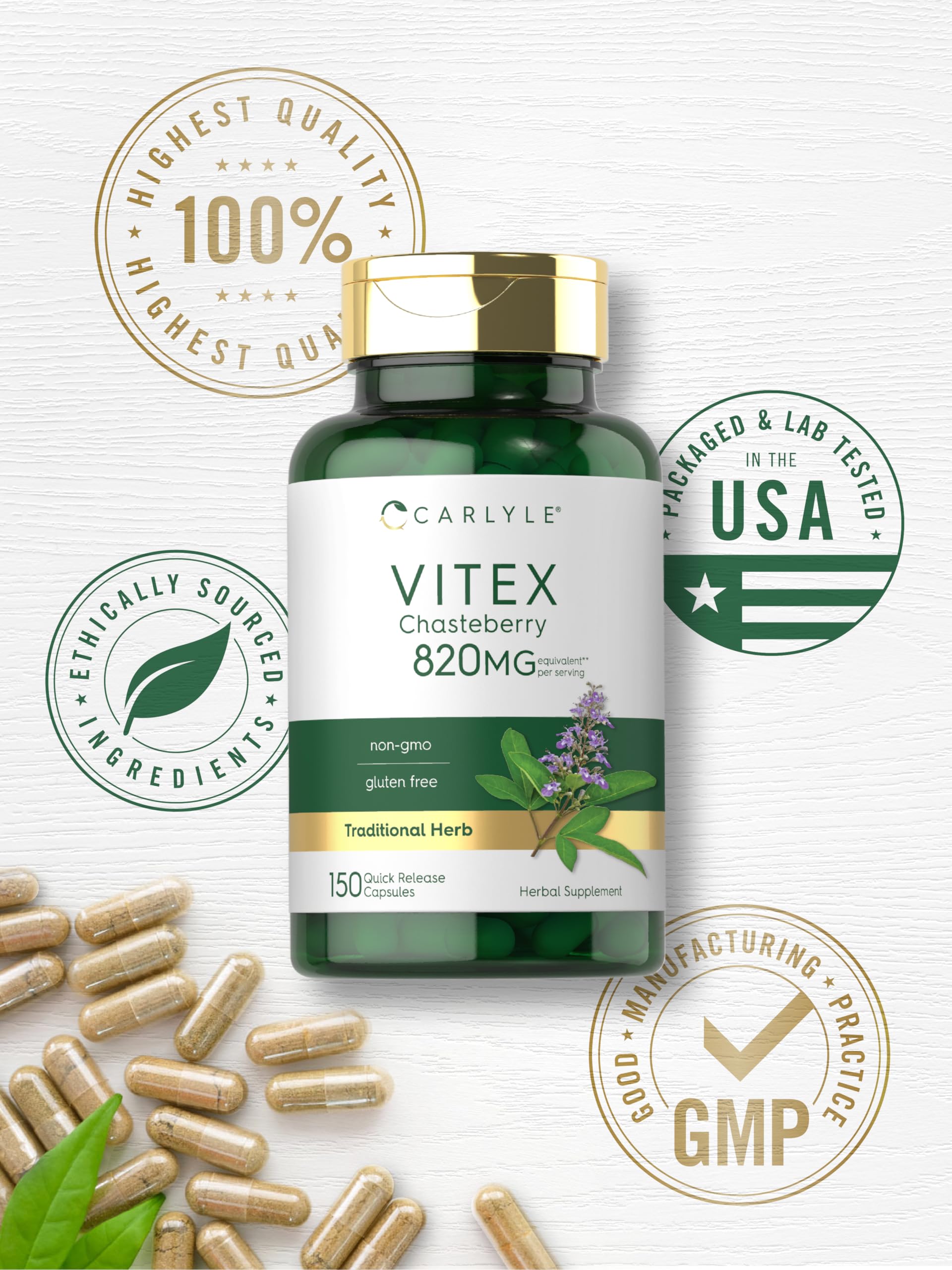 Carlyle Vitex: cápsulas en mano para la rutina diaria