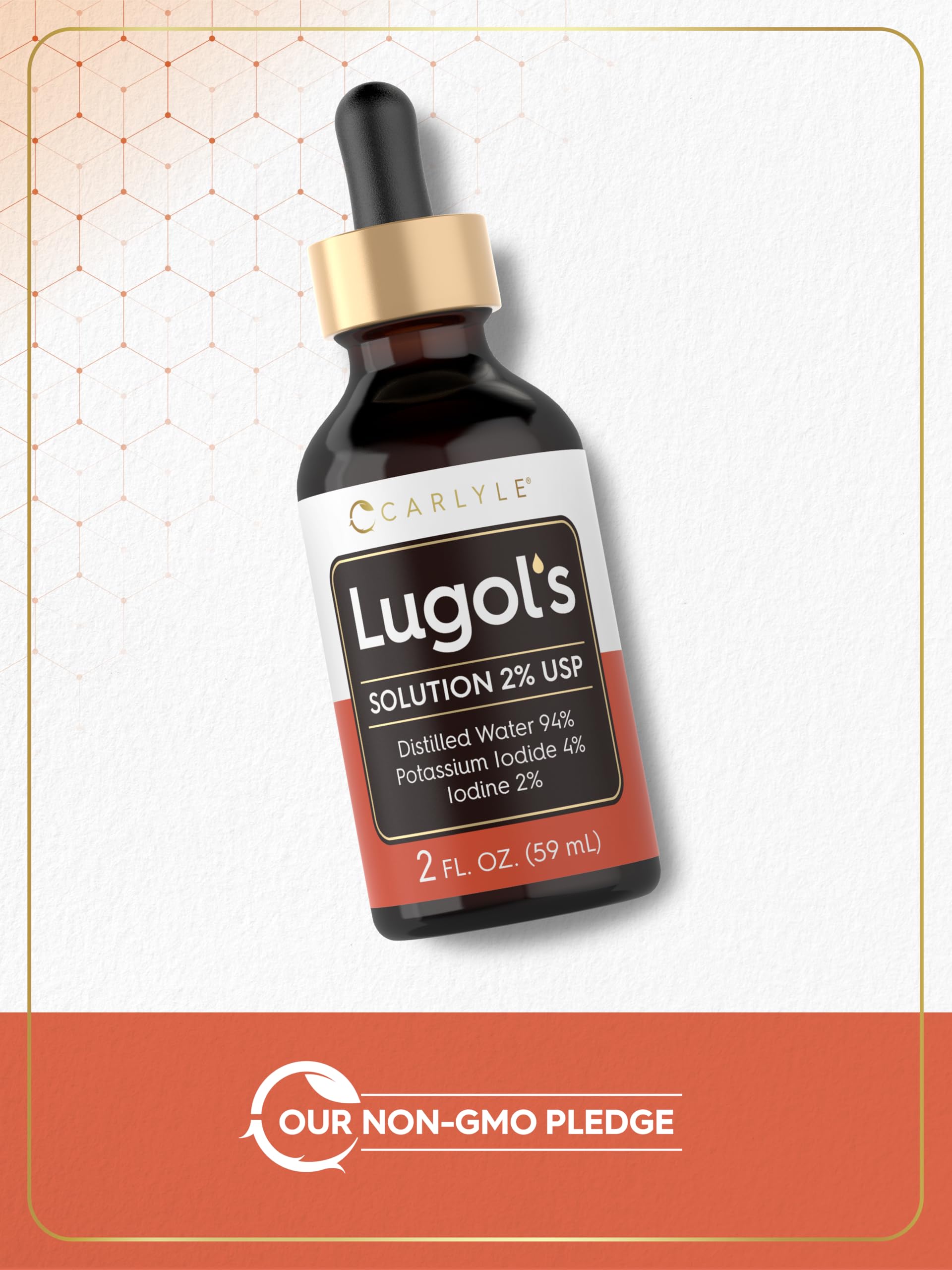 Carlyle Yodo Lugol: ingredientes visibles para revisión rápida