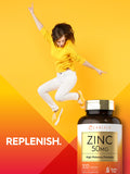 Carlyle Zinc 50 mg: ingredientes de zinc gluconato de alta pureza.