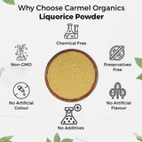 Carmel Organics empaque adicional protege el polvo durante transporte