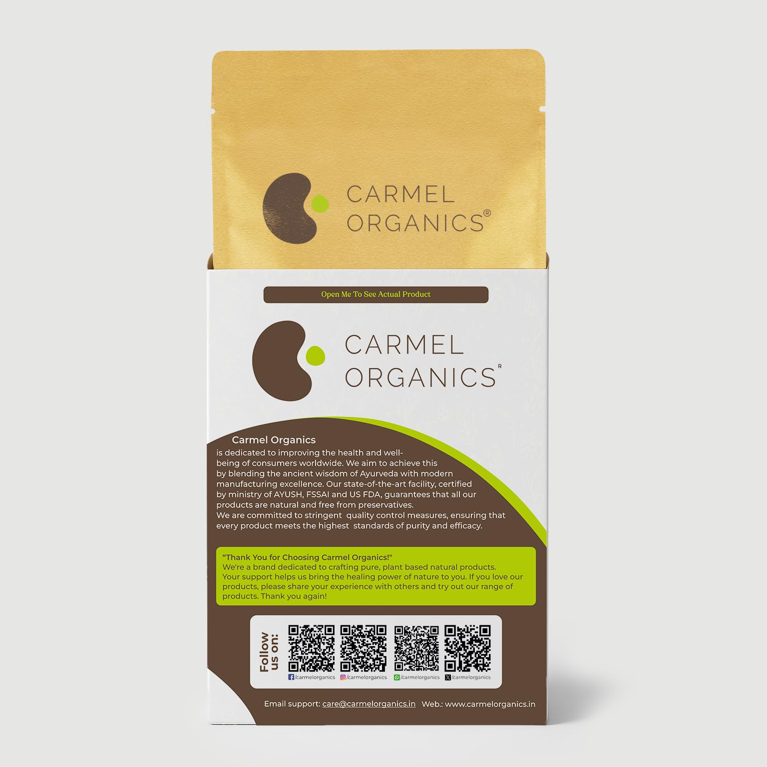 Carmel Organics preparación taza con regaliz para infusiones aromáticas