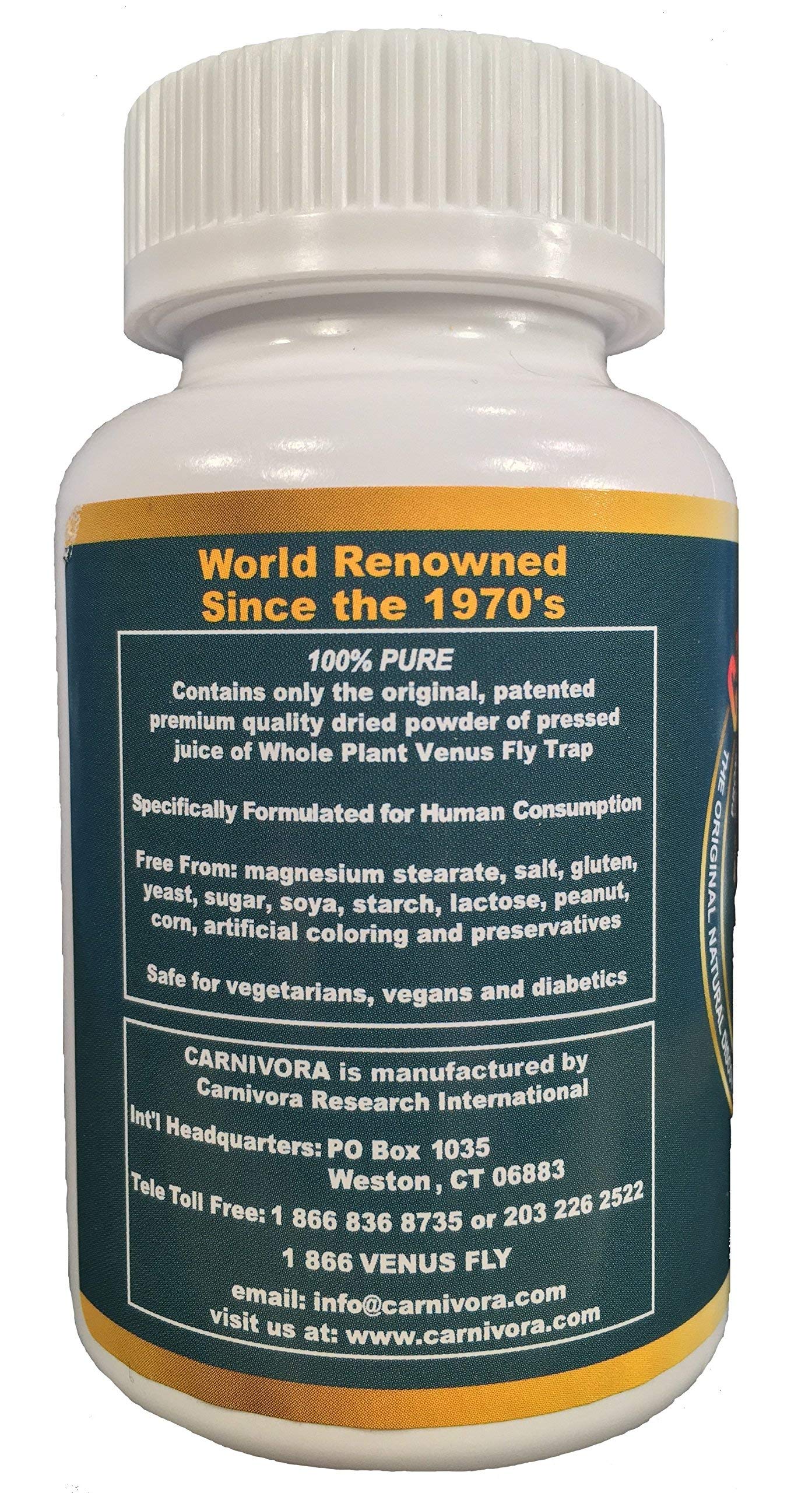 Carnivora Vegicaps: cápsulas de origen vegetal en formato vegetariano.