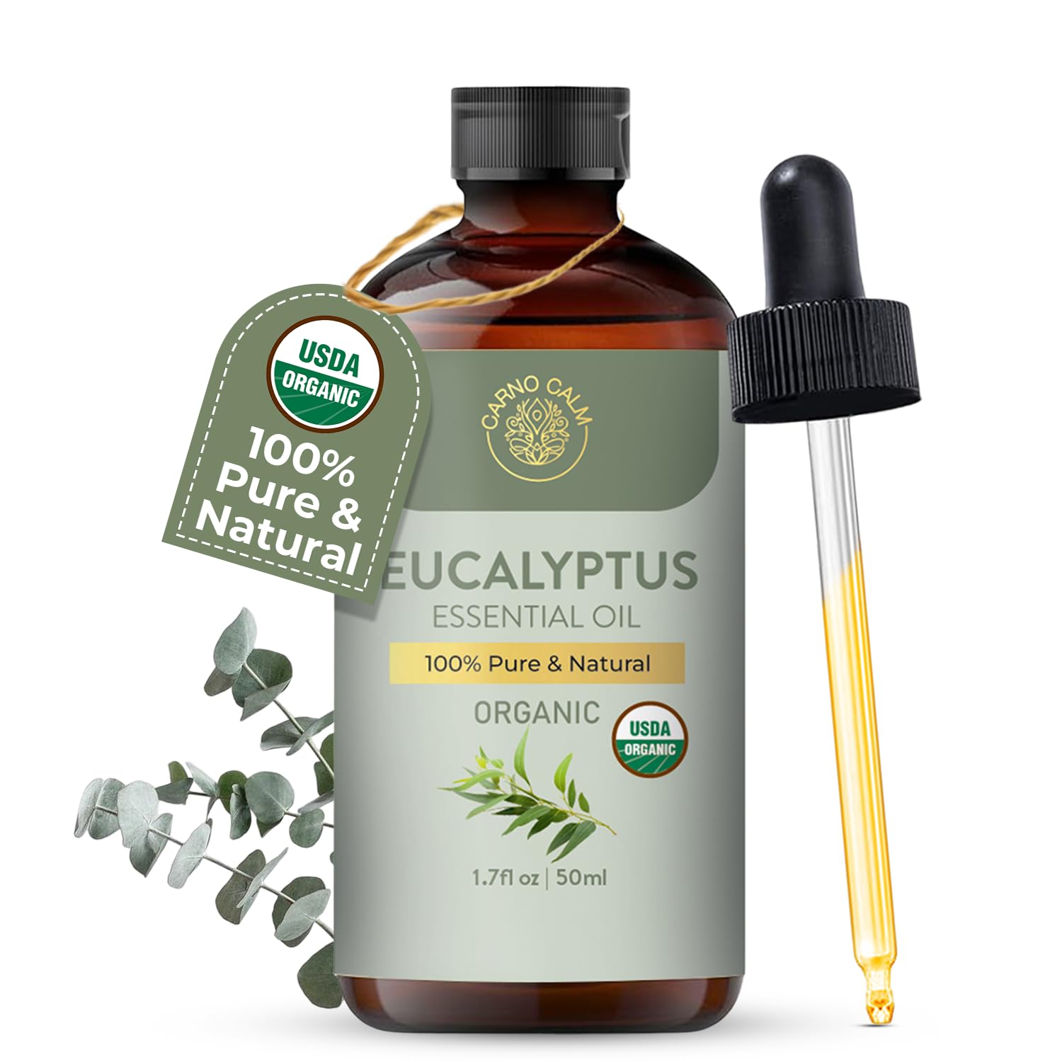 Difusor con aceite de eucalipto Carno Calm para ambiente fresco