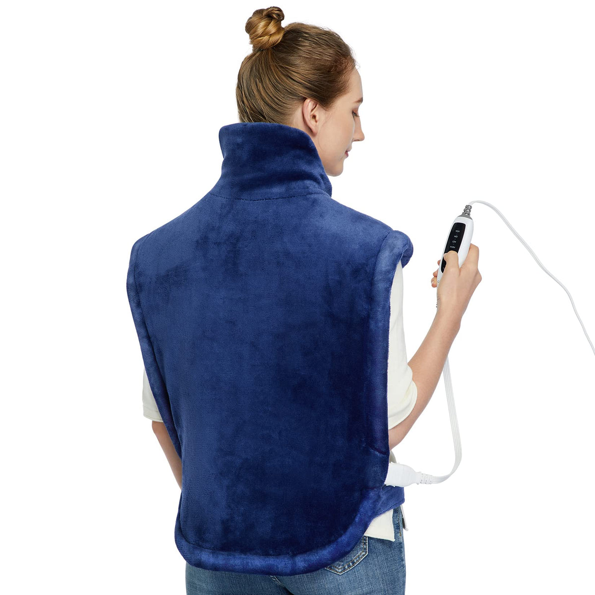 CAROMIO almohadilla calentadora para cuello y hombros con calor suave para comodidad diaria