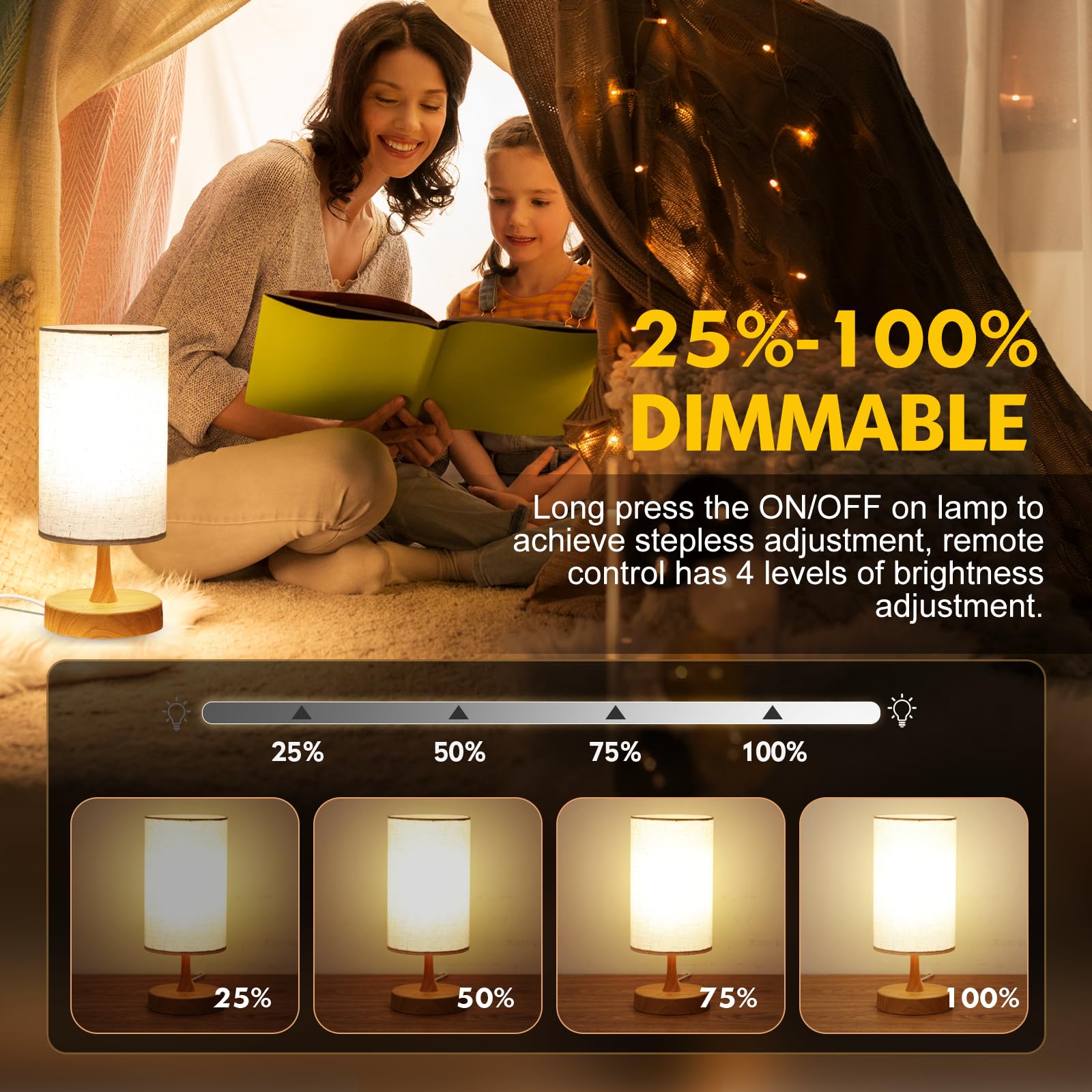 Caromolly lampara 4000K luz natural para estudio y tareas diarias
