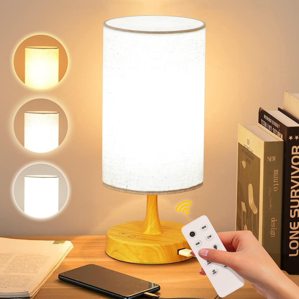 Caromolly lampara terapia luz 10000 lux para mejorar ánimo y energía