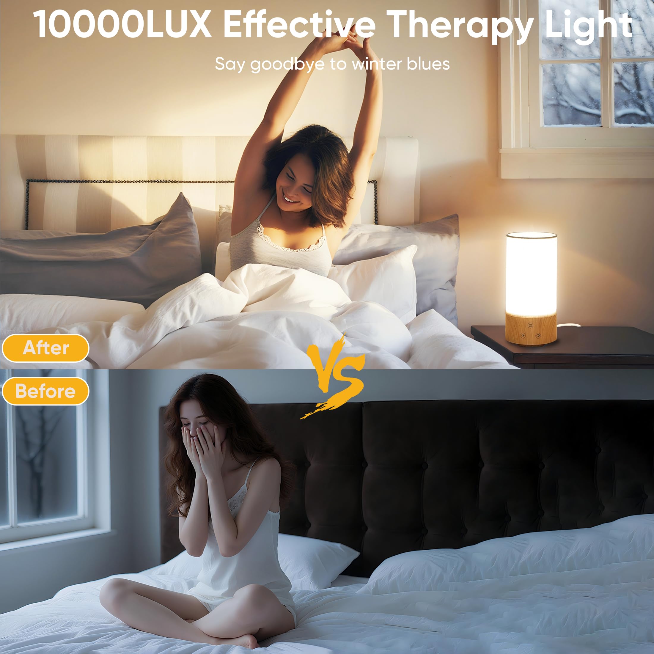 Caromolly lámpara ofrece tres temperaturas de color para diferentes momentos.