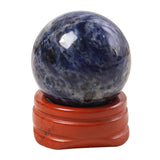 Casaper bola de sodalita de 30mm, foco para meditación y feng shui en el hogar