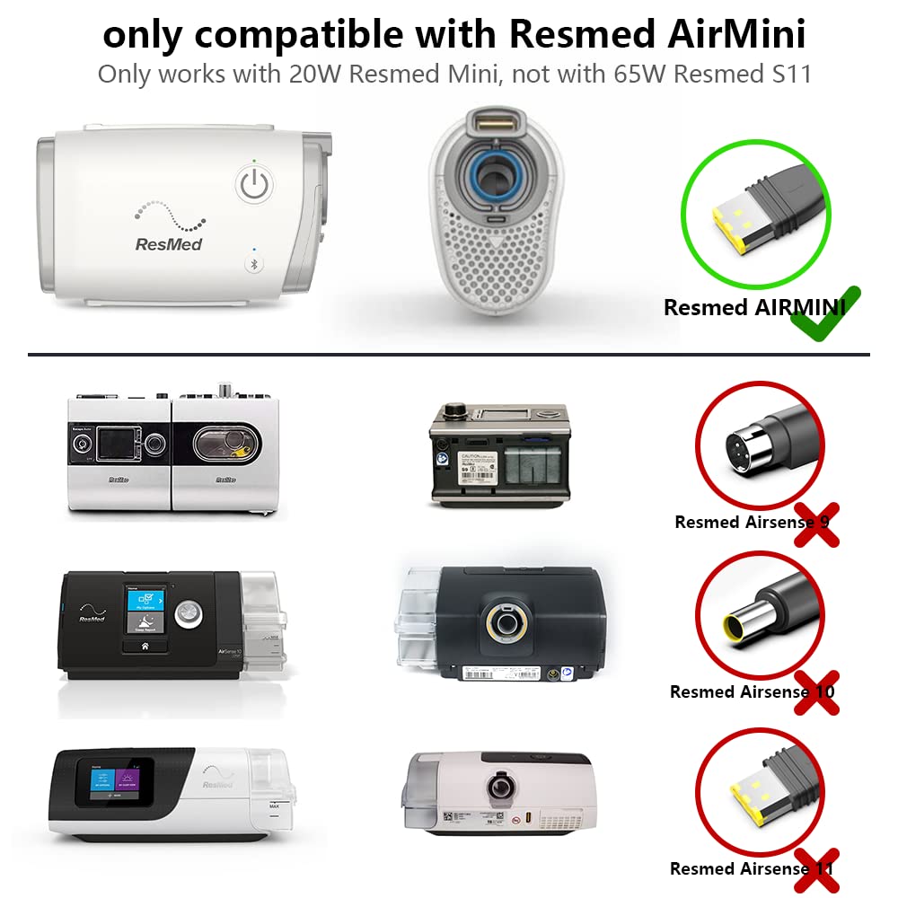CASIMY cable de energía 100-240V para AirMini, ideal para viajes