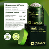 Prueba de laboratorio de Cata-Kor NAD liposomal para seguridad.