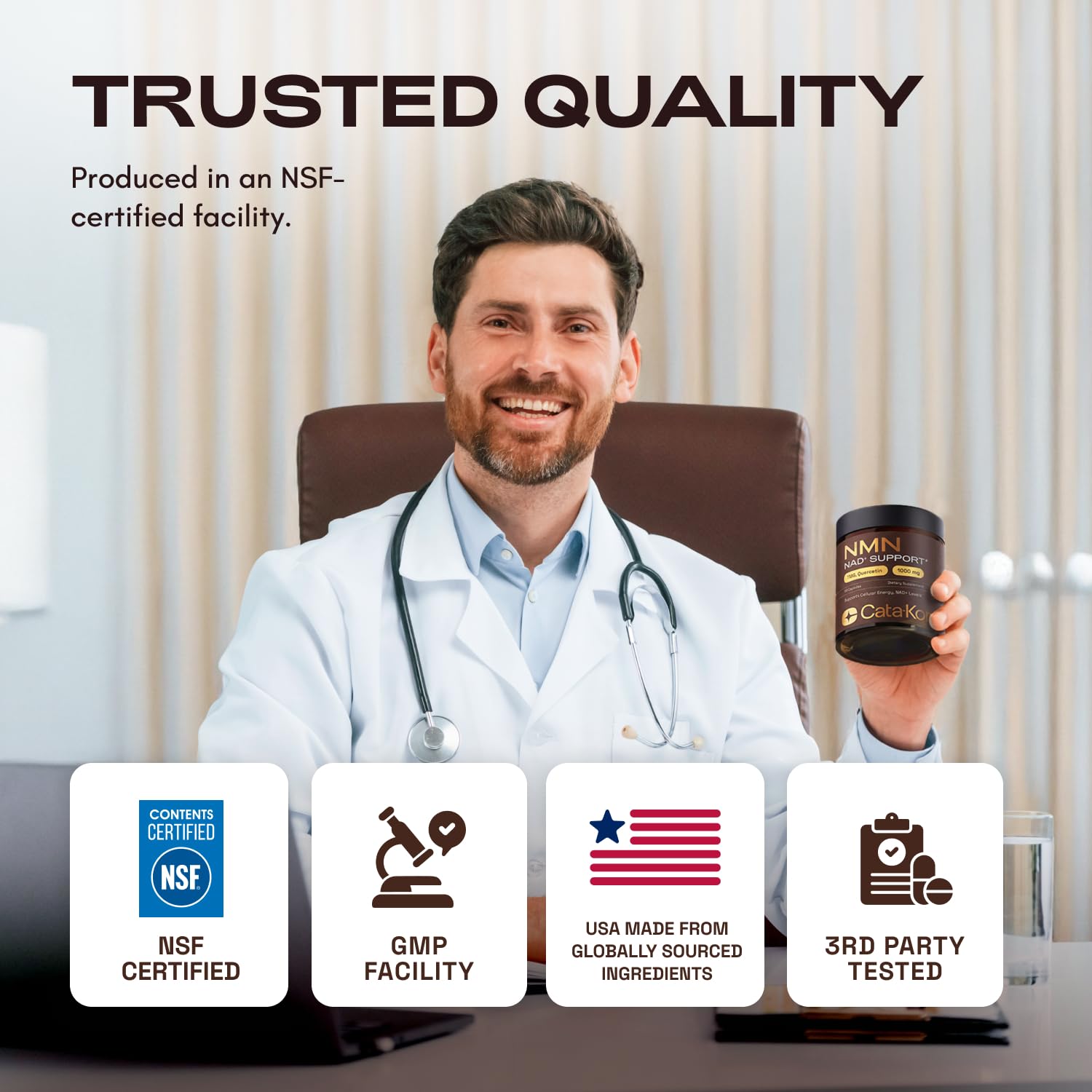 Certificado de análisis disponible para asegurar pureza y calidad.