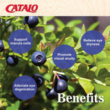 CATALO Visión nocturna con Bilberry Eyebright Gold para uso diario.