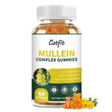Catfit gomitas Consuelda, botella visible, posible apoyo diario a la salud pulmonar.