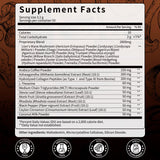 Catfit mezcla 10 en 1 de hongos mejora la concentración diaria.