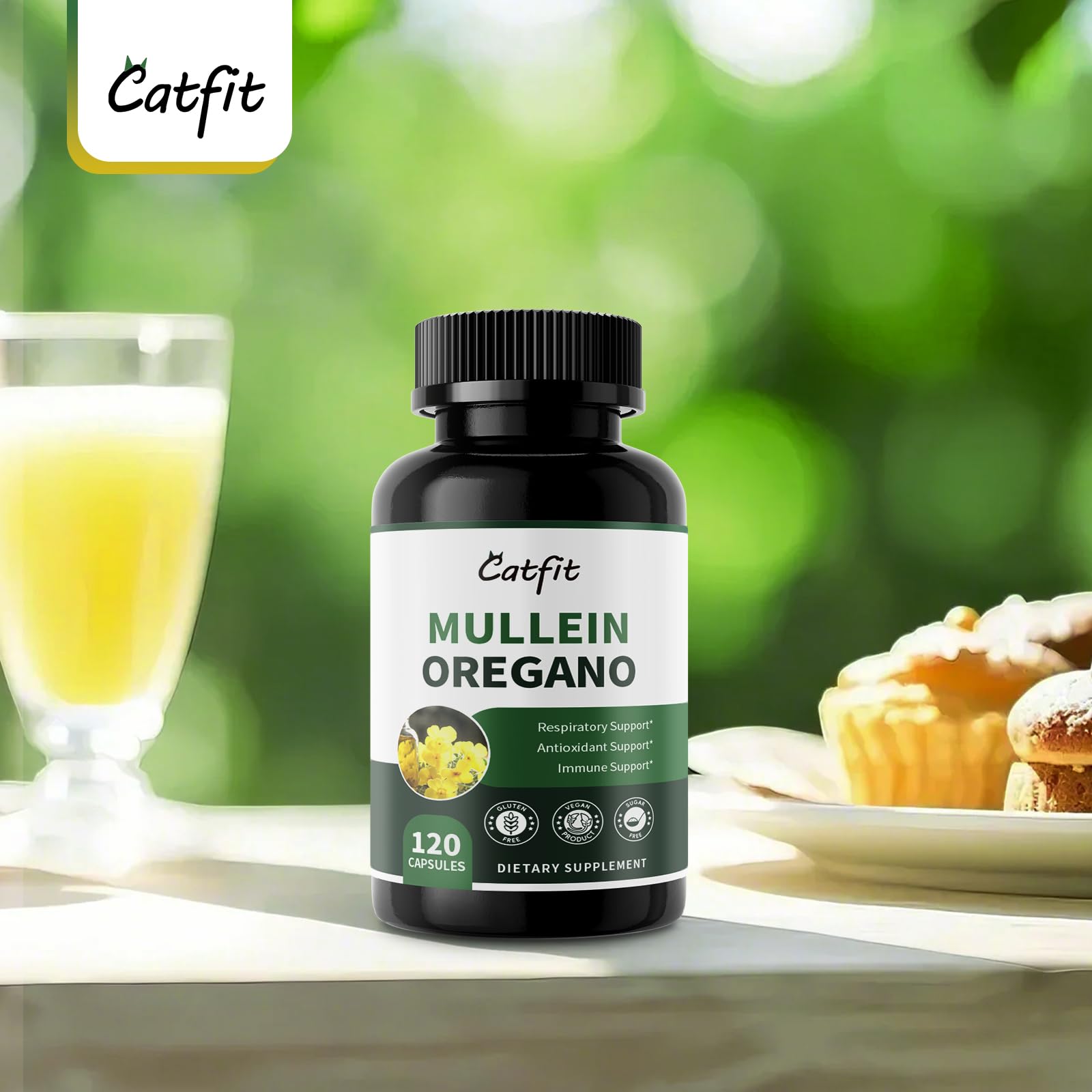 Catfit uso diario para apoyar la salud pulmonar
