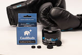 CauliBuds imanes compactos auriculares: almacenamiento discreto y fácil transporte.