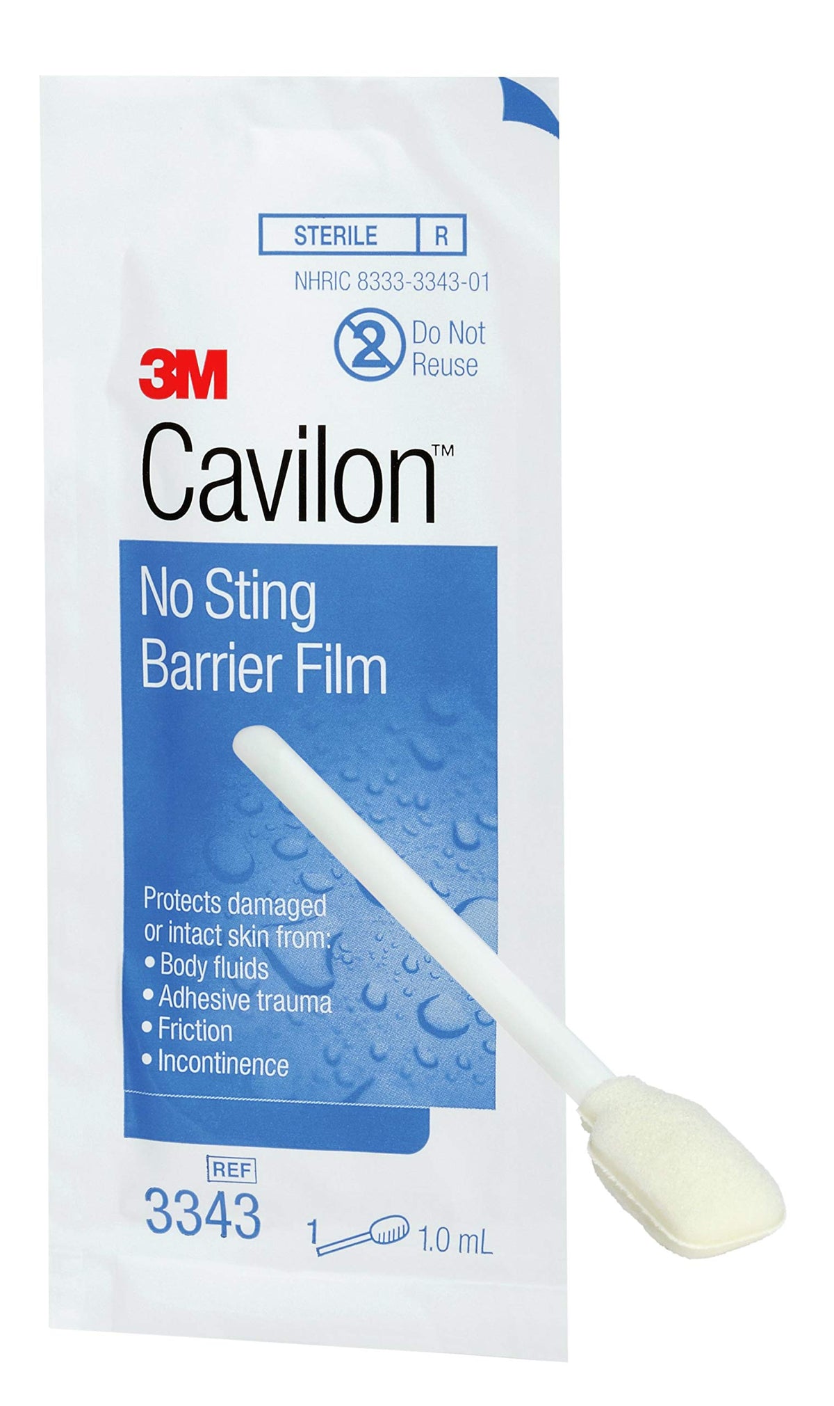 Cavilon No Sting Barrier Film en aplicación suave protege la piel de irritantes y fluidos.