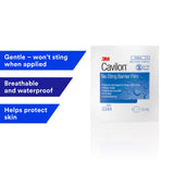 Cavilon No Sting Barrier Film, película transparente que protege la piel de irritaciones.