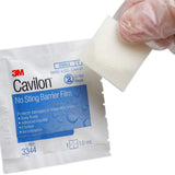 Cavilon No Sting Barrier Film, protección frente a fricción y humedad para piel mayor comodidad.