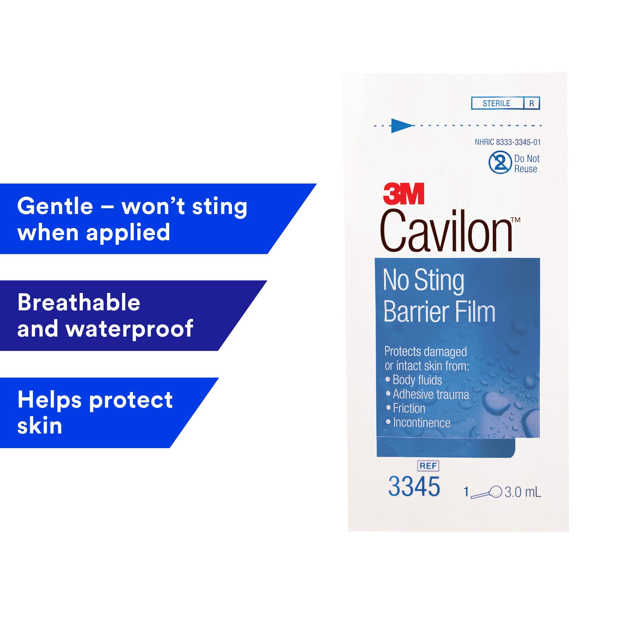 Cavilon barrera protege piel frente irritaciones por incontinencia.