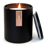 Calyan Wax Co. Pomelo y Flora - vela negra de 75h para ambientar con aroma floral
