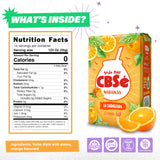 CBSé Yerba Mate Naranja: etiqueta reconocible y garantía de calidad en cada sobre.