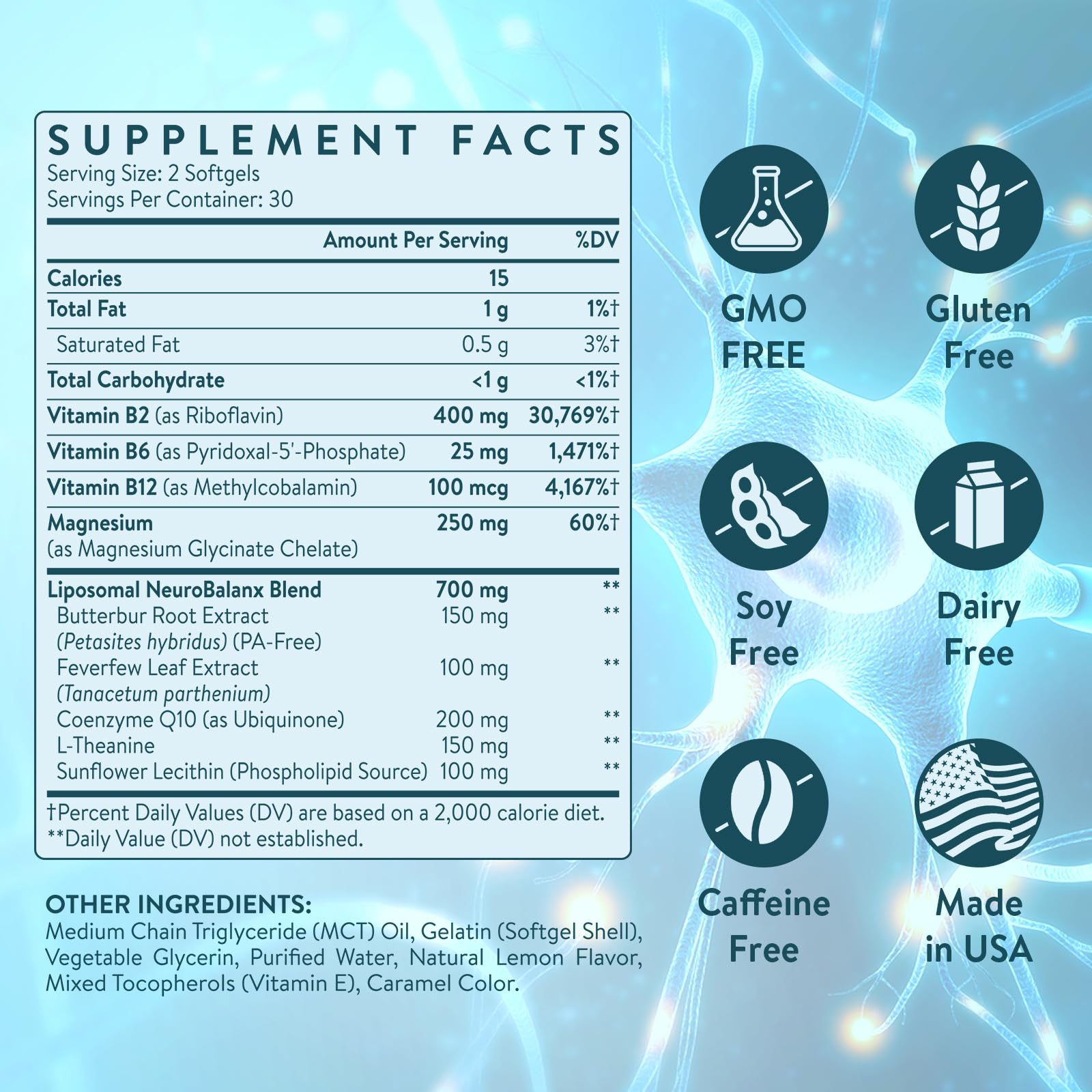 C Calthorvitana libre de gluten, soja y lácteos para dieta limpia.