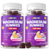 Ceecisee gominolas magnesio para niños, bote, apoyo suave al descanso nocturno