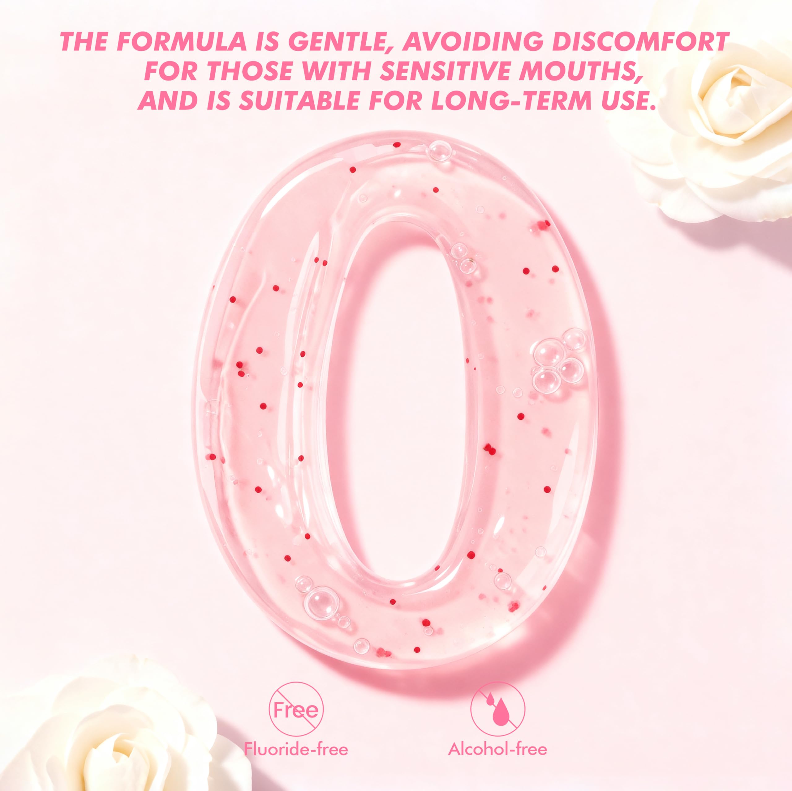 CEELIKE Camellia, ingredientes botánicos para cuidado bucal natural.