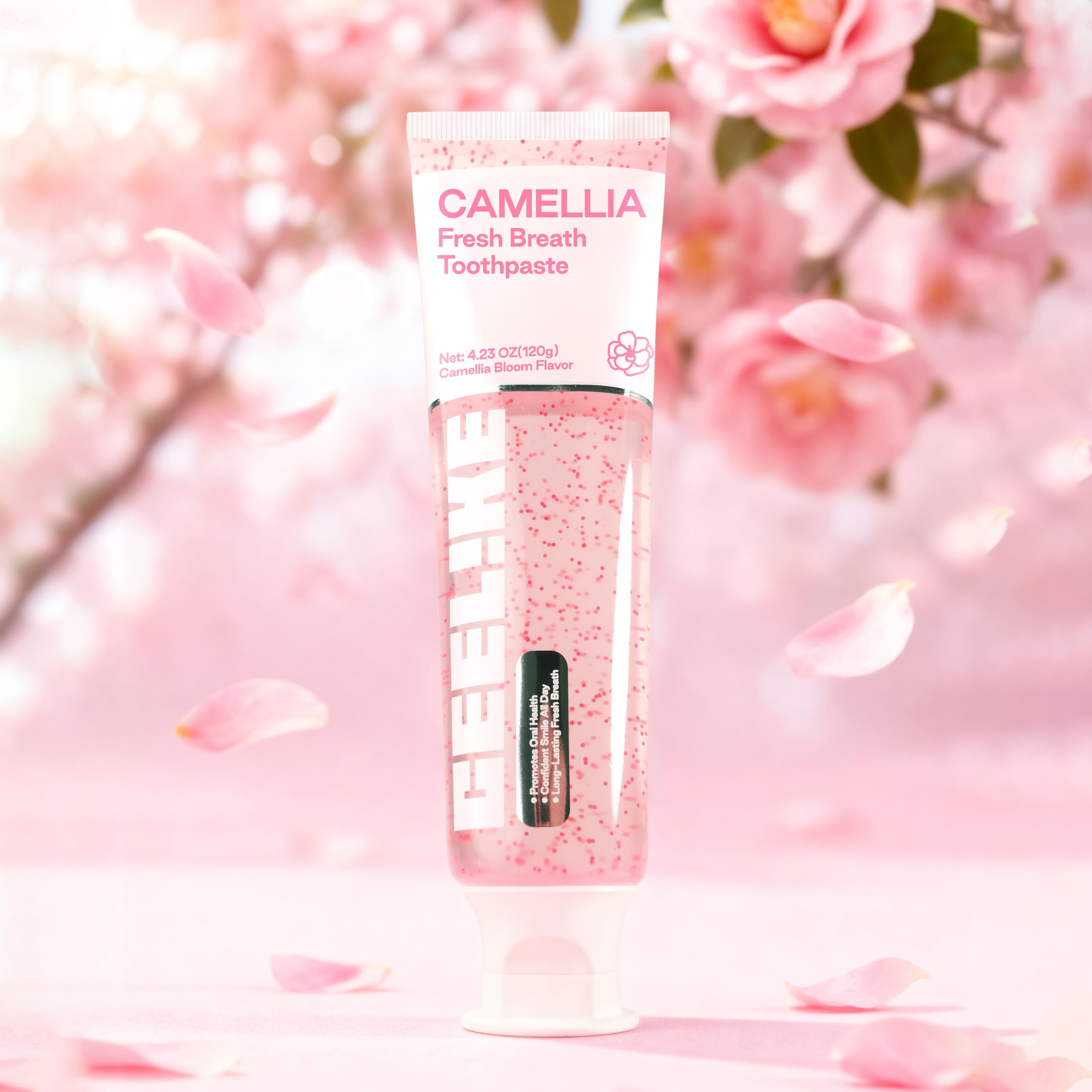 CEELIKE Camellia, sonrisa más brillante, experiencia de cepillado floral.