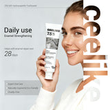 CEELIKE pasta dental: escena de higiene diaria