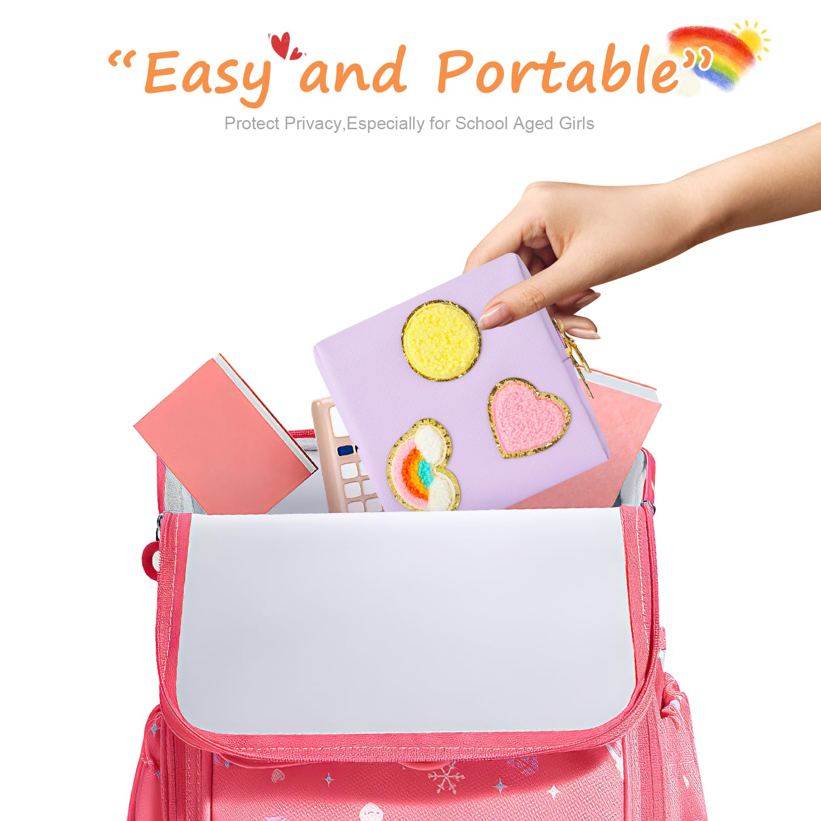 Regalo ideal para mujeres: bolsa de periodo cekpo práctico.