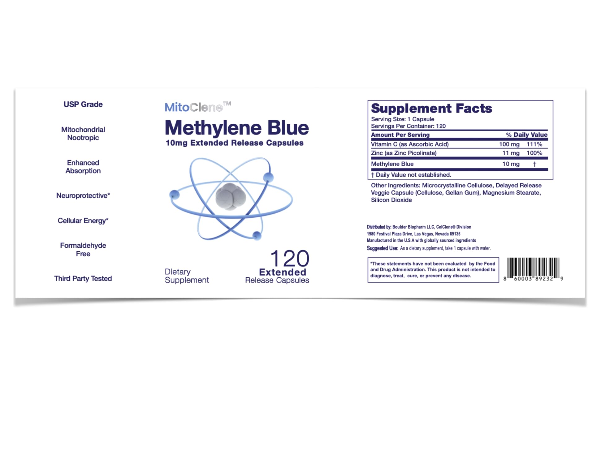 CELCLENE MitoClene: calidad y seguridad del producto