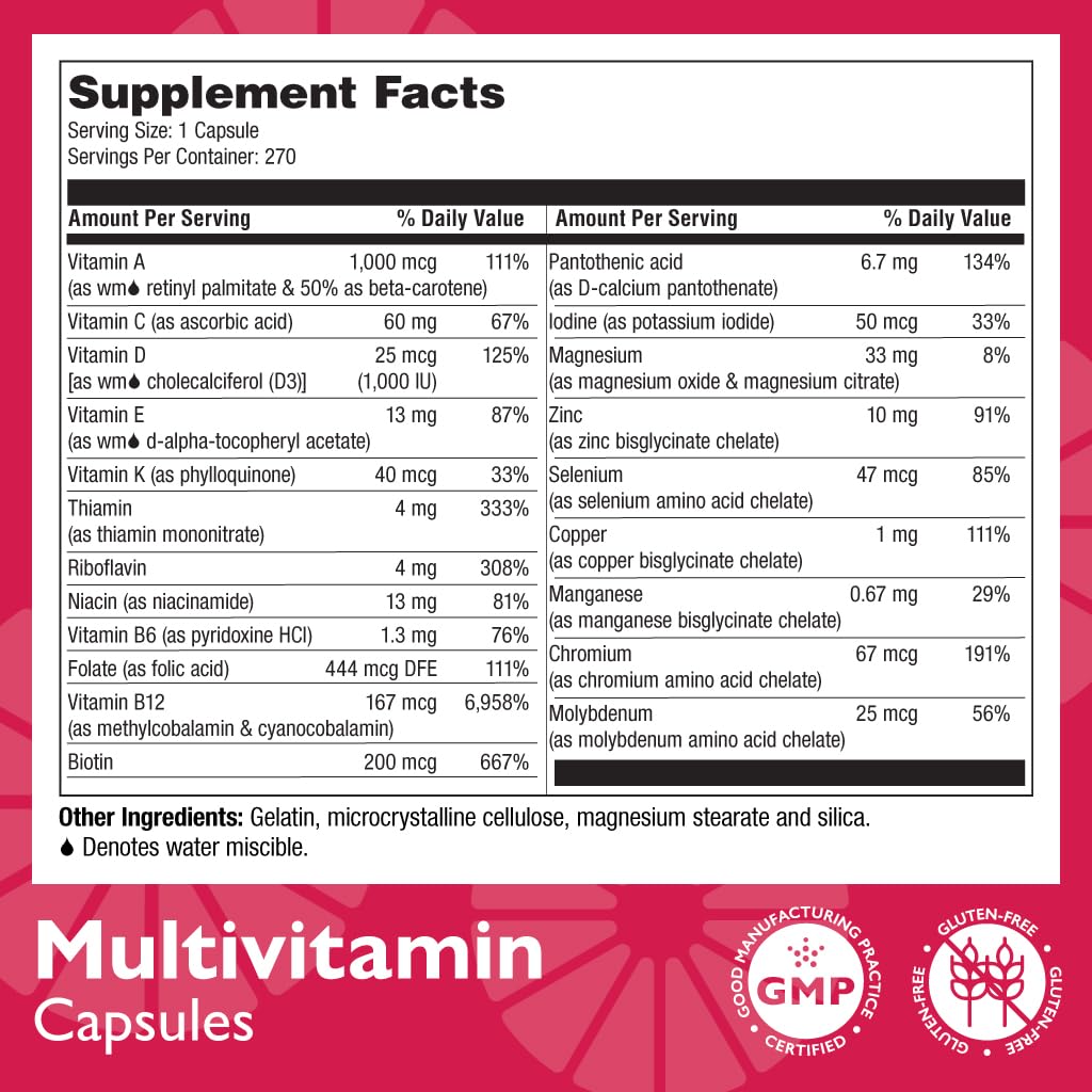 Celebrate Bariatric Multivitamin: envase compacto ideal para viajes y uso diario.
