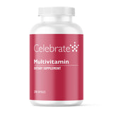 Celebrate Bariatric Multivitamin: frasco de cápsulas para nutrición diaria postquirúrgica.