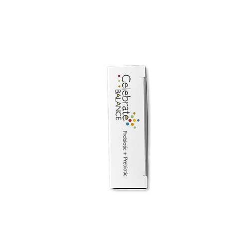 Celebrate Vitamins Balance frasco: dosis fácil para incorporar en comidas.