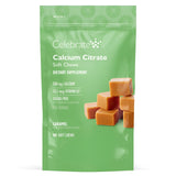Celebrate Vitamins Bariátricas: calcio citrato masticables en botella para absorción y conveniencia.