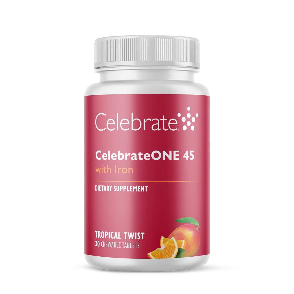 CelebrateONE 45 gominolas en frasco tropical para apoyo diario de vitaminas